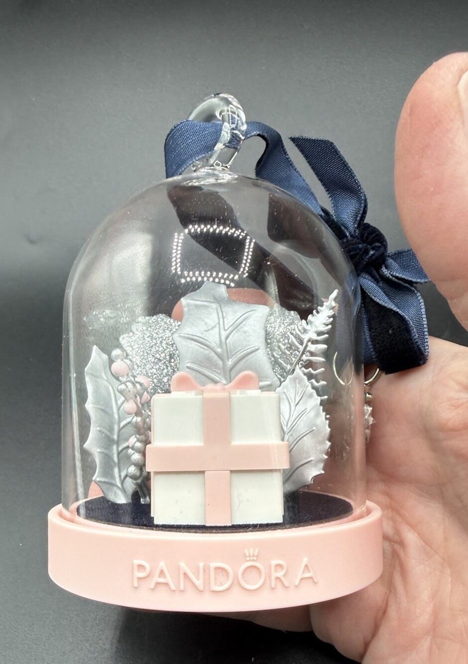 Pandora Limited Edition HOLIDAY Christmas Tree Ornament Blue Charm EUC -LO16